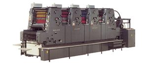 ハイデルベルグ社製 4色印刷機 MOV