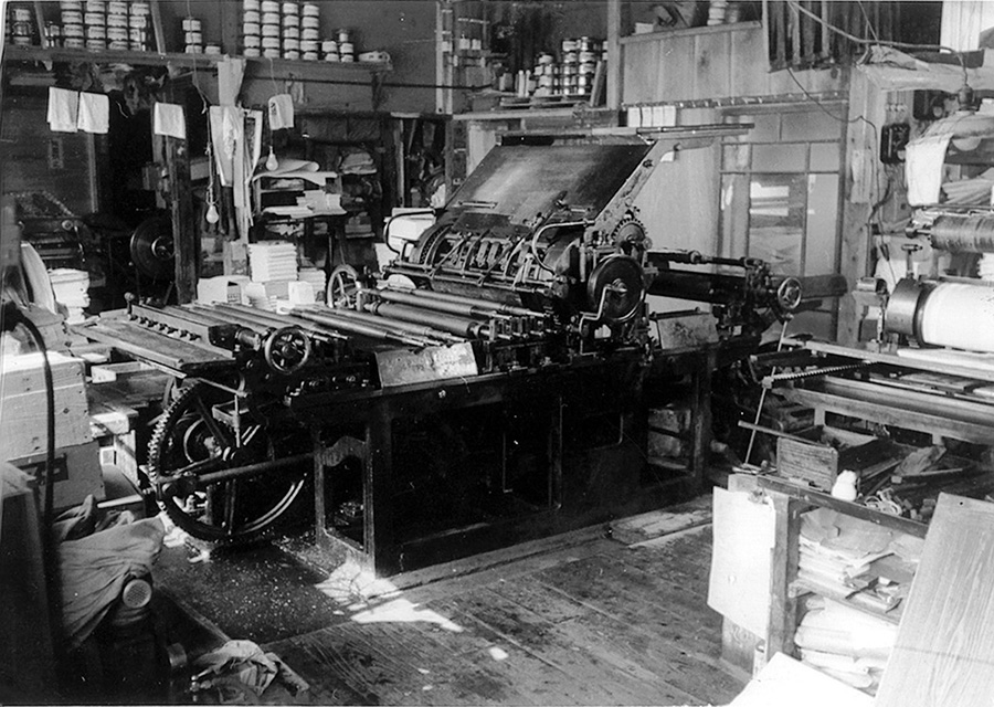 石版印刷機